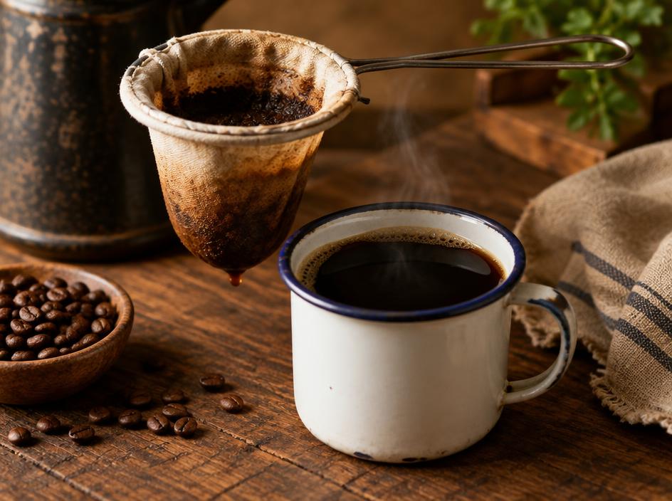 Café coado — imagem ilustrativa